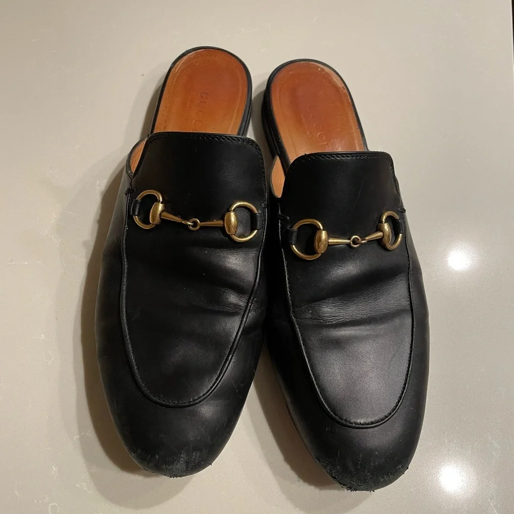 Gucci Princetown Mules - Picture 1 of 7